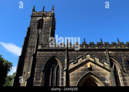 Barnsley, town in South Yorkshire, England. Saint Mary's Church. Stock Photo