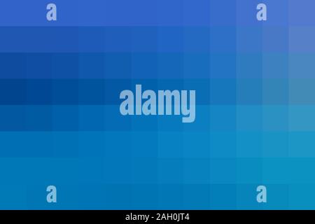Pixel summer background. Pixelated backdrop. Blue pixels texture. Stock Photo