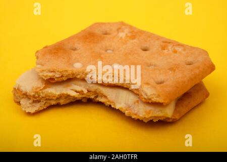Jacobs Tuc cheese sandwich biscuits Stock Photo