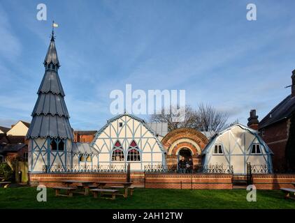 The Pump Rooms at Tenbury Wells, Worcestershire Stock Photo