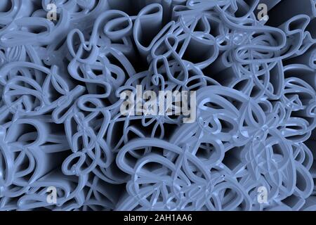 Messy Texture Renders Geometric lines, messy colorful curve. For illustrations design ...