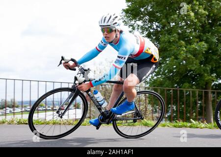 Junior male road racing cyclist (Rwanda 