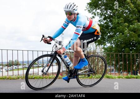 Junior male road racing cyclist (Rwanda 
