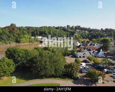 CHEPSTOW, UK - CIRCA SEPTEMBER 2019: View of the city of Chepstow Stock Photo