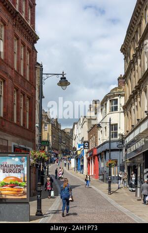 UK, England, Yorkshire, Bradford, Ivegate, iron arch by Peter Stock ...