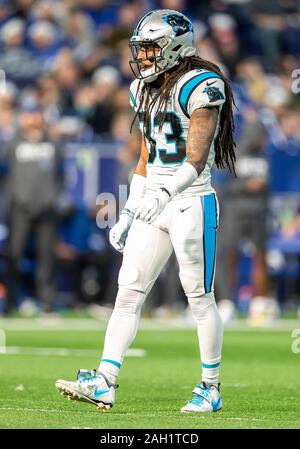 Carolina Panthers defensive back Tre Boston (33) warms up prior to an NFL  football game against the Arizona Cardinals, Sunday, Sept. 22, 2019, in  Glendale, Ariz. (AP Photo/Rick Scuteri Stock Photo - Alamy