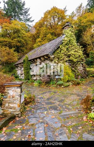 Ty Hyll the Ugly House Betws Y Coed Snowdonia National Park Gwynedd North Wales Britain UK Stock Photo