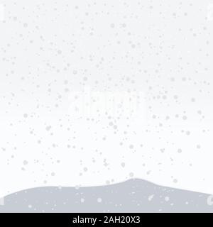 Cute Subtle Winter Background. Vector Illustration Stock Vector