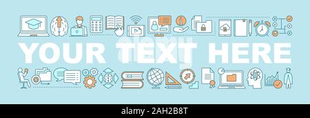 Self-education word concepts banner. Business development. Skill improvement. Goal achieving. Personal growth. Isolated lettering typography idea with Stock Vector
