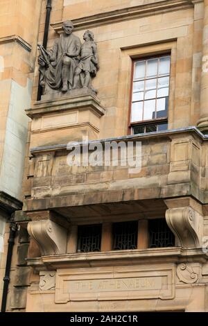 The Athenaeum Building, Nelson Mandela Square, Glasgow, Scotland, United Kingdom Stock Photo