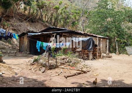 Typical country house in Latin America Stock Photo