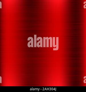 Red metal scratched background Stock Vector
