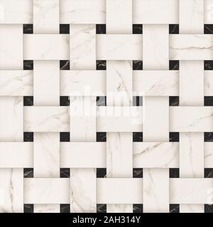 Marble seamless pattern design with marble  geometric lines Stock Photo