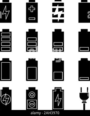 battery level sign classic isolated icon Stock Vector Image & Art - Alamy