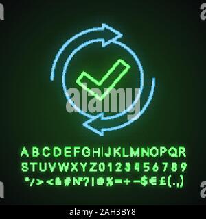 Checking process color icon. Successfully checked. Approved. Testing ...