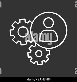 resource for business process icon doodle illustration Stock Vector ...