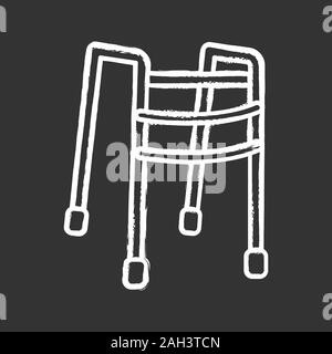 https://l450v.alamy.com/450v/2ah3tcn/walker-chalk-icon-walking-frame-mobility-aid-handicap-equipment-isolated-vector-chalkboard-illustration-2ah3tcn.jpg