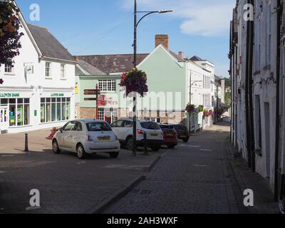 CHEPSTOW, UK - CIRCA SEPTEMBER 2019: View of the city of Chepstow Stock Photo