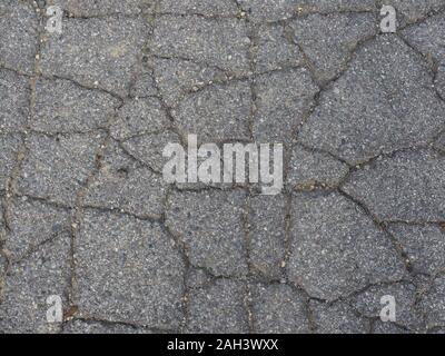 black tarmac texture useful as a background Stock Photo