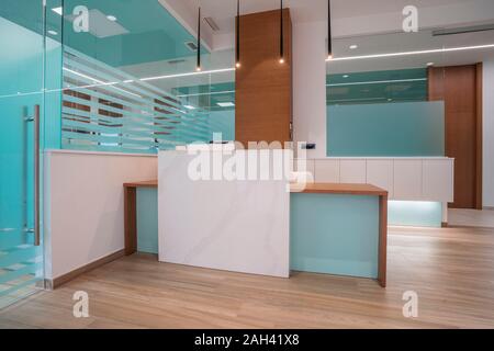 Interior of modern dental clinic, Spain Stock Photo