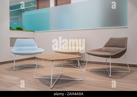 Interior of modern dental clinic, Spain Stock Photo