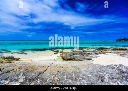 Vanuatu, Mystery Island, beach, south pacific Stock Photo