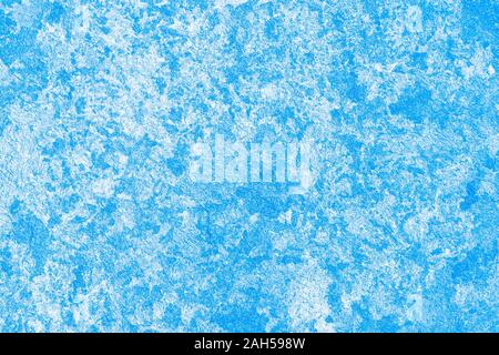 Abstract blue paint pattern, bright mottled background. Paint stains on canvas. Paper texture. Ink on art product. Aquarelle on textured wall Stock Photo