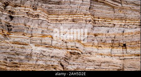colored texture layers of the earth Stock Photo