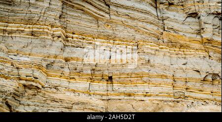 colored texture layers of the earth Stock Photo