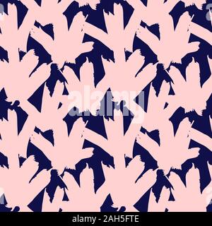 Abstract Colourful Brush Strokes Seamless Pattern - This is an abstract brushstrokes pattern suitable for prints, patterns and backgrounds Stock Vector