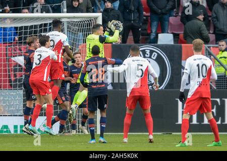 01-12-2019: Voetbal: FC Utrecht v RKC Waalwijk: Utrecht Keeper Etienne Vaessen van RKC Waalwijk redt op tijd Stock Photo