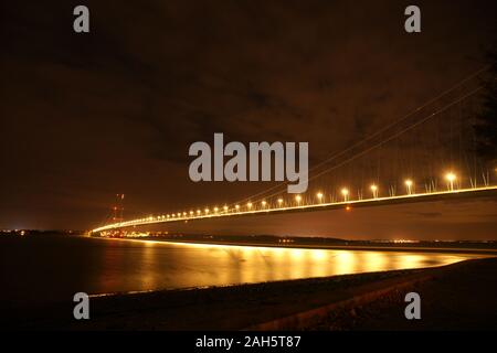 The Humber Bridge Stock Photo