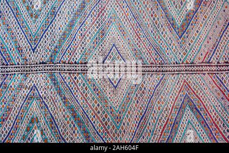 Abstract oriental moroccan carpet background Stock Photo