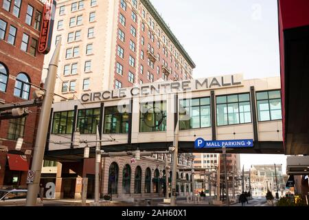 Circle Centre Mall, A 100-store shopping mall in downtown I…