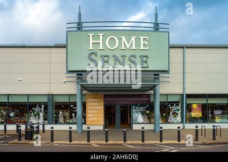 The Home Sense store at Forbury Retail Park in Reading, UK Stock Photo
