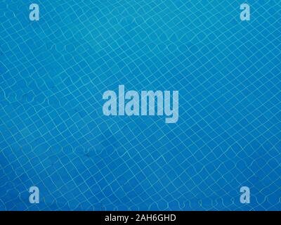 Swimming pool with crystal clear water Stock Photo