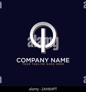 O i initial logo vector, O letter logo inspirations Stock Vector