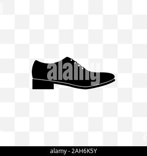 Mens shoe icon. Vector illustration, flat design. Stock Vector