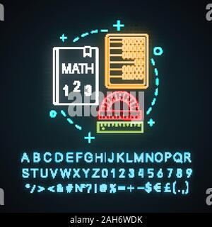Education industry neon light icon. Educational process. Pedagogy ...