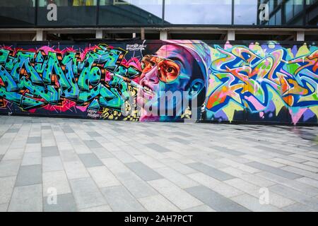 London, UK, 28 Sep 2019. Street Art in London, Shoreditch. Credit: Waldemar Sikora Stock Photo