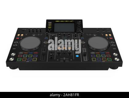 DJ Music Mixer Isolated Stock Photo