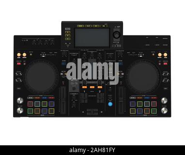 DJ Music Mixer Isolated Stock Photo