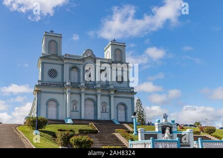 Our Lady of the Assumption Church in Sainte-Marie, Martinique, France Stock Photo