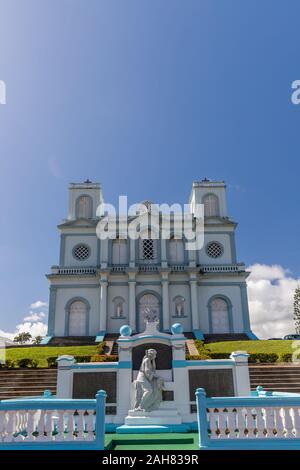 Our Lady of the Assumption Church in Sainte-Marie, Martinique, France Stock Photo