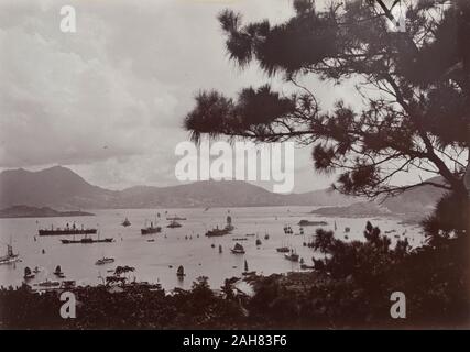 Hong KongChina, A view of Victoria Harbour, taken from Hong Kong Island