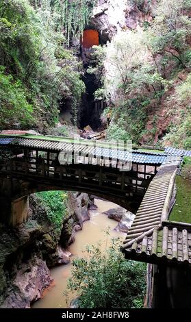 Jiuxiang Scenic Area at Kunking, Yunnan Province, China Stock Photo