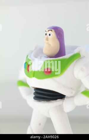 Toy story character buzz lightyear astronaut hi res stock