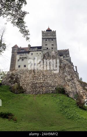 Bran Castle in Transylvania, Romania Stock Photo