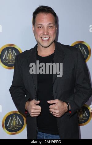 10th Annual Hollywood Music in Media Awards (HMMA) at the Avalon Hollywood in Los Angeles, California on November 20, 2019. The Hollywood Music in Media Awards honors music of all genres, music in film, television, video games, commercials, and trailers. Featuring: Nomad Where: Los Angeles, California, United States When: 21 Nov 2019 Credit: Sheri Determan/WENN.com Stock Photo