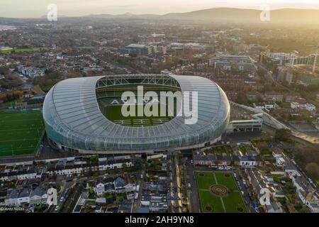 Lansdowe Road, Dublin Stock Photo